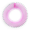 Rhinestone Zig Zag Circle Headbands with Teeth for Women's Hair (6 Colors, 12 Pack)