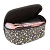3 Pieces Travel Makeup Bag Set, Clear PVC Portal Organizer and 2 Daisy Cosmetic Travel Toiletry Pouch