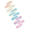 Large Snap Hair Clips for Women and Girls, 6 Pastel Colors (2.4 Inches, 12 Pack)