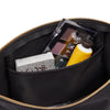 3 Piece Black Makeup Bag Set for Women, Nylon Zipper Cosmetic Pouch Organizers for Travel, Toiletries (3 Sizes)