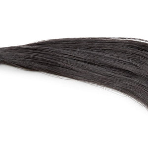 Braid Hair Extensions, Black Synthetic Braided Hair Ties (21 In, 2 Pack)