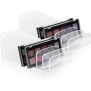 Makeup Eyeshadow Palette Organizer, 10 Slots, Cosmetic Storage (2 Pack)