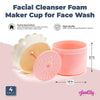 Facial Cleanser Foam Maker Cup for Face Wash (4 Pack)