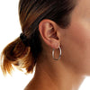 Hoop Earrings Set for Women (Gold, Silver, 24 Pairs)