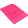 Heat Resistant Silicone Mat for Curling Iron, Hair Tools (Pink, Purple, 6 x 9 in, 2 Pack)