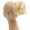 Messy Hair Bun Extension Piece, Synthetic (2 Pack, Blonde with Highlights)