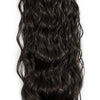 Ponytail Extension, Curly Black Synthetic Hair (24 Inches)