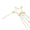 Star & Moon Hair Pin Clips Decorative Gold & Silver Barrettes (8 Pieces)