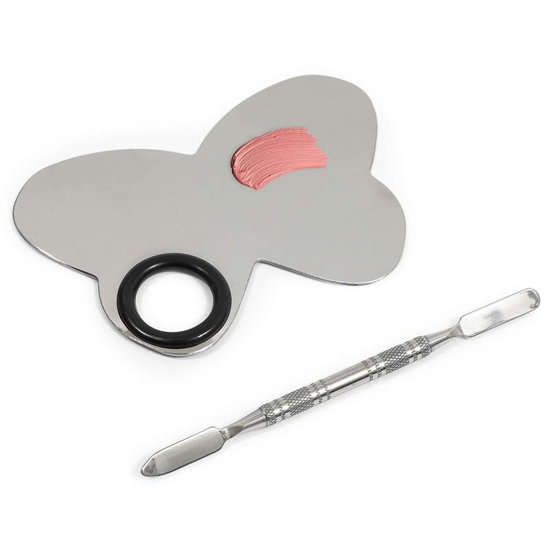Stainless Steel Mixing Palette – Graftobian Make-Up Company
