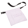 Makeup Brush Belt with 22 Pockets, Light Purple PU Leather (10.2 x 9.7 x 2 Inches)