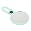Small Green Handheld 10x Magnifying Mirror for Makeup, Travel (9.5x5.3 in)